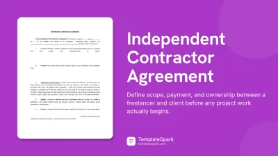 Independent Contractor Agreement