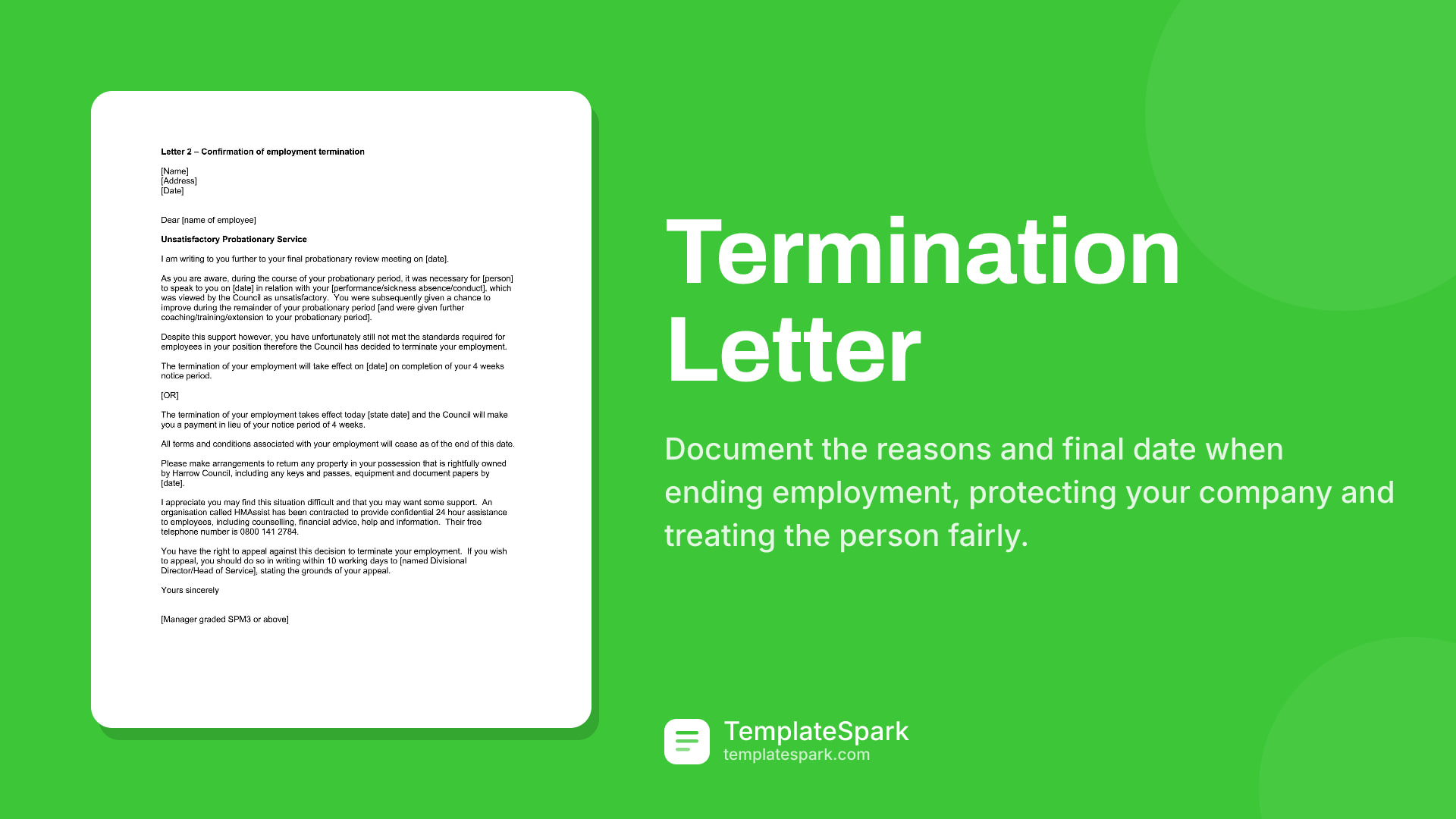 Termination Letter