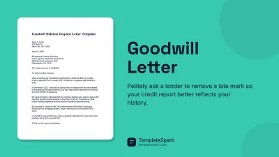 Goodwill Letter
