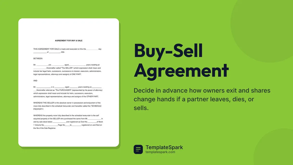 Buy-Sell Agreement Buy-Sell Agreement