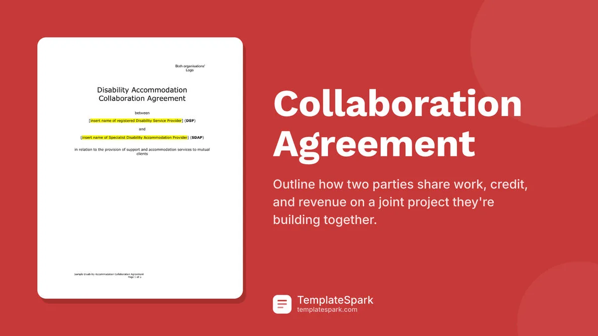 Collaboration Agreement Collaboration Agreement