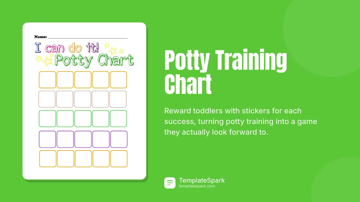 Potty Training Chart Potty Training Chart