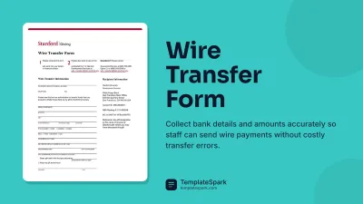 Wire Transfer Form