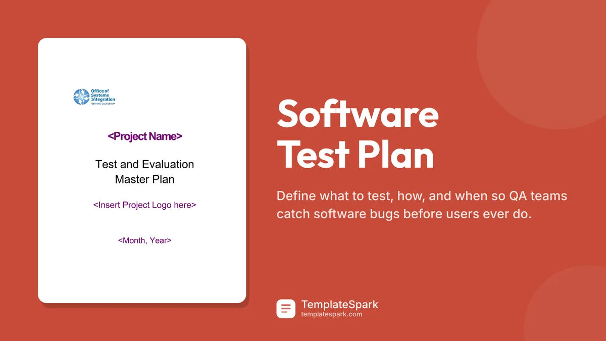 Software Test Plan Software Test Plan
