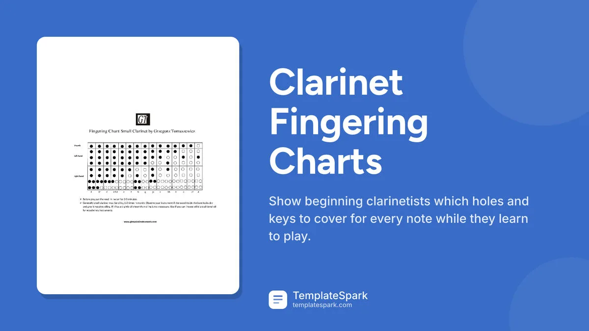 Clarinet Fingering Charts Clarinet Fingering Charts