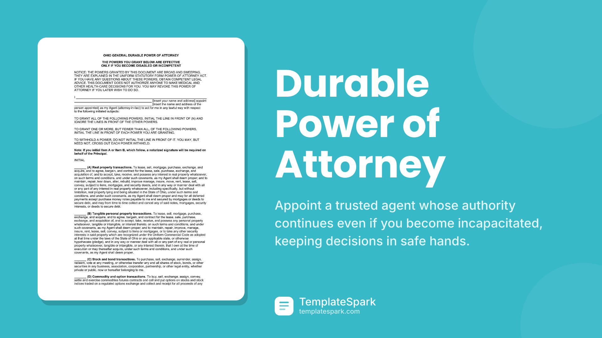 Durable Power of Attorney