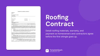Roofing Contract