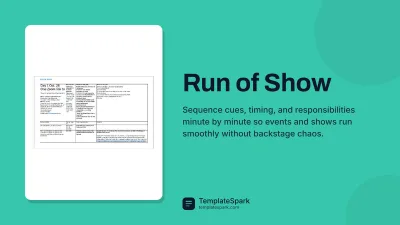 Run of Show