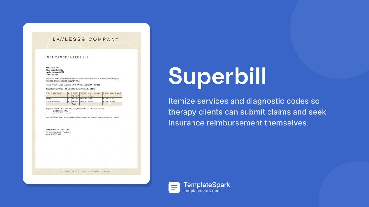 Superbill Superbill