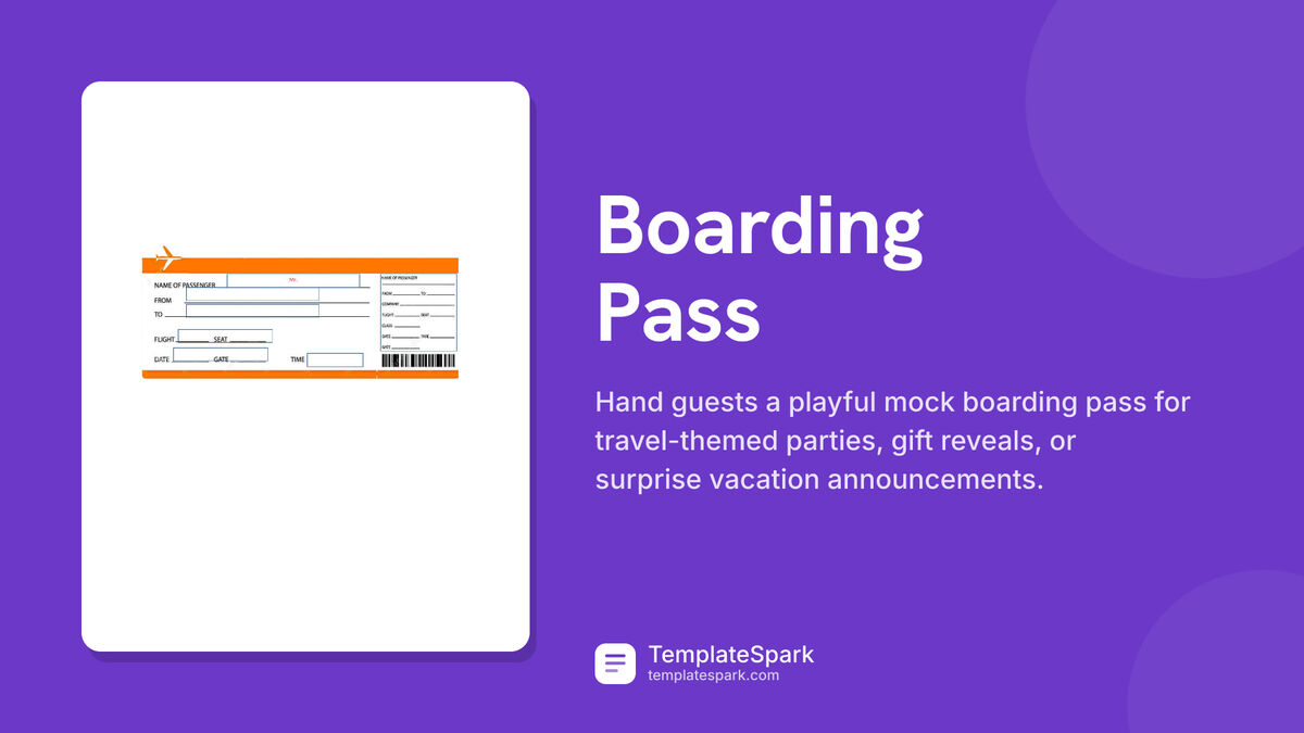 Boarding Pass