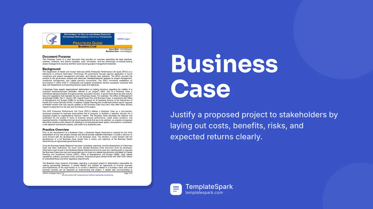 Business Case Business Case