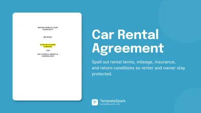Car Rental Agreement
