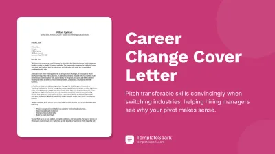 Career Change Cover Letter