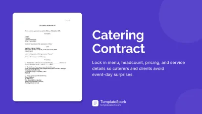 Catering Contract