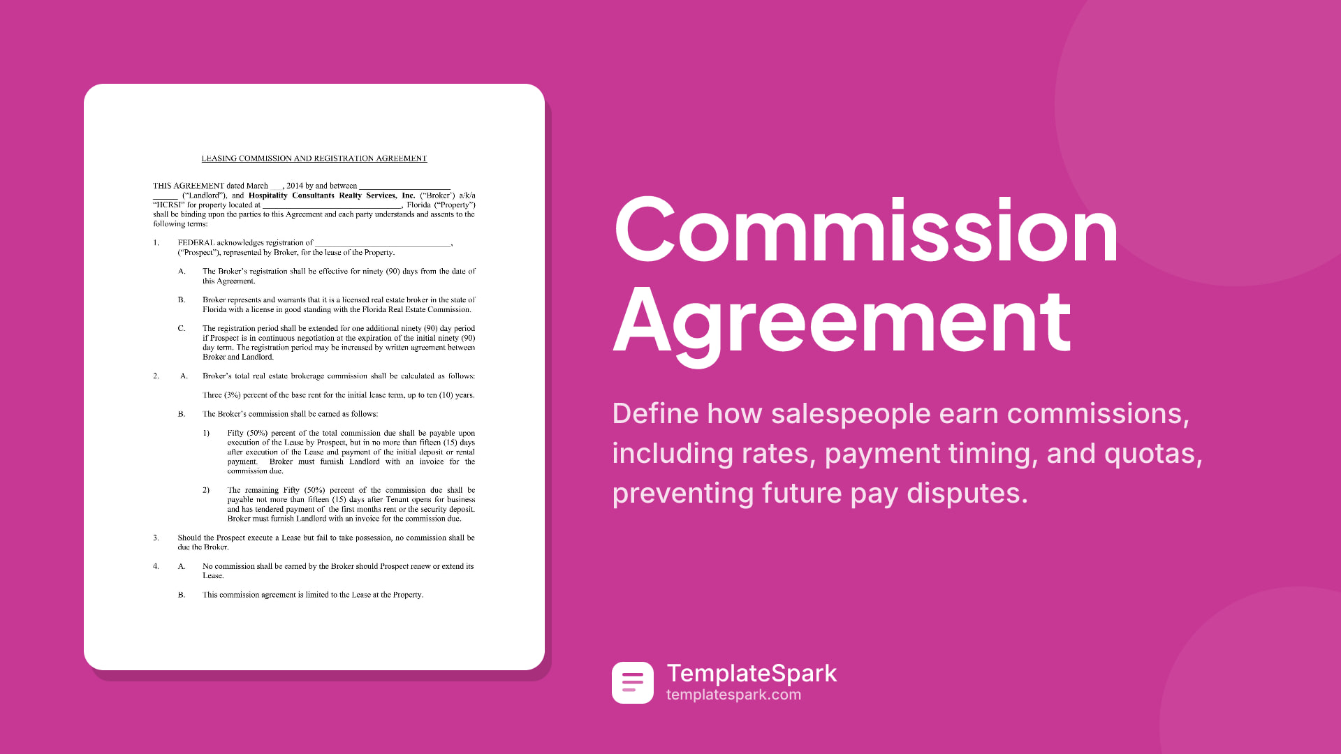 Commission Agreement