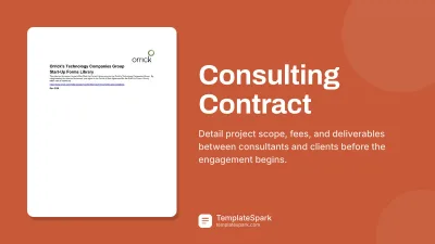 Consulting Contract