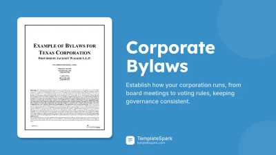 Corporate Bylaws