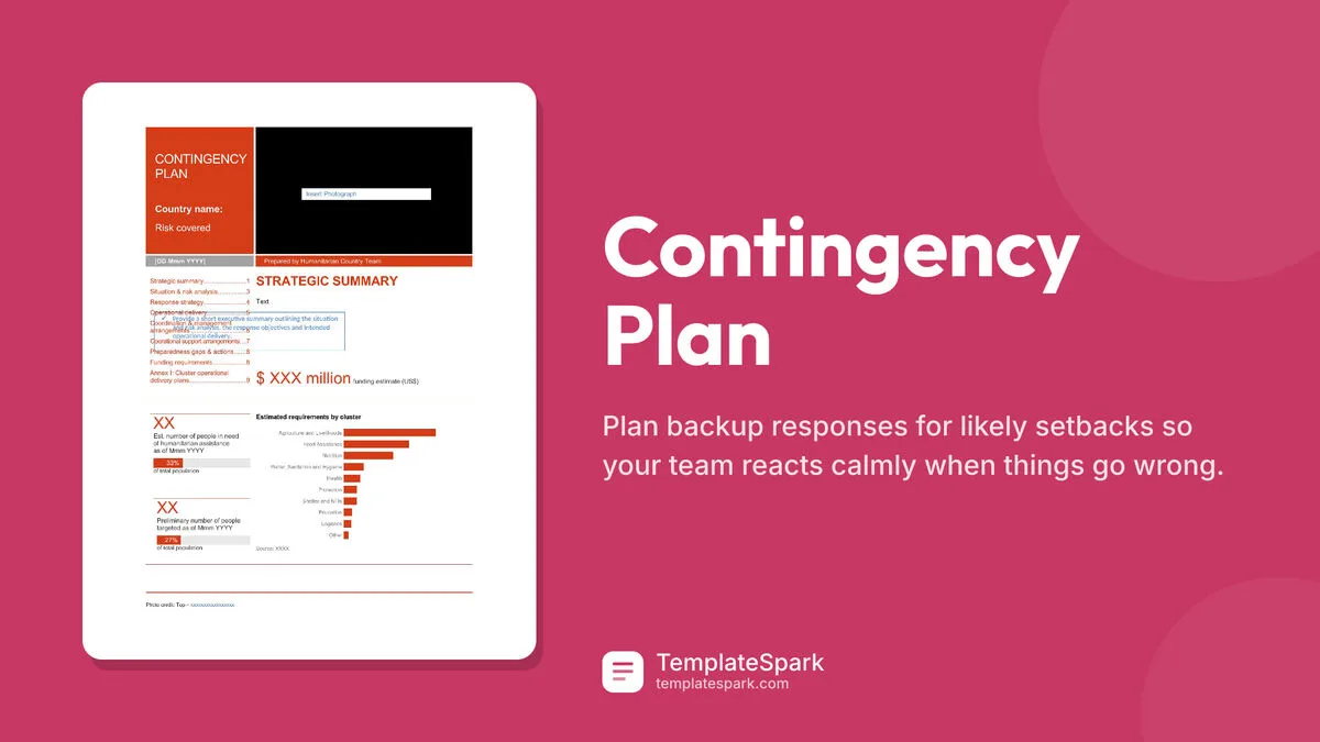 Contingency Plan Contingency Plan