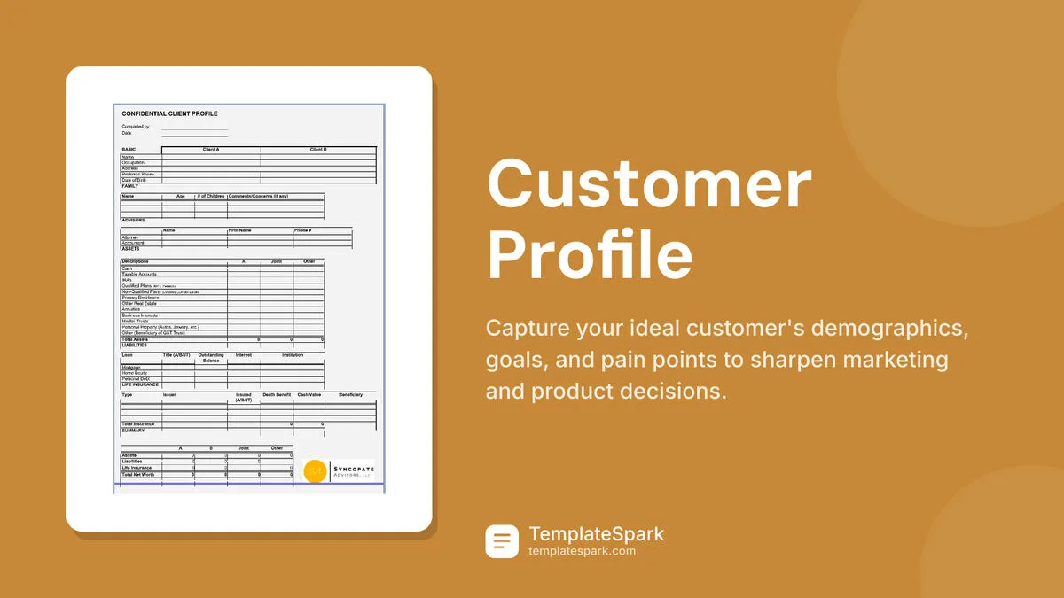 Customer Profile Customer Profile