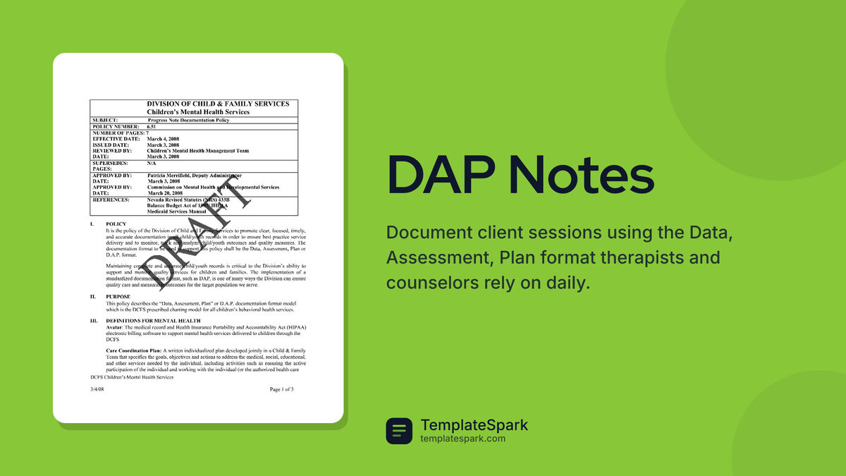 DAP Notes