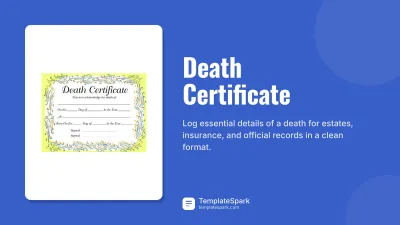 Death Certificate