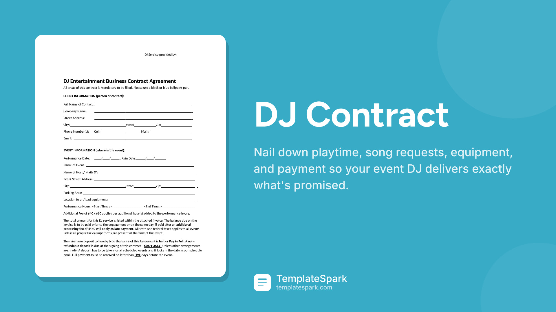 DJ Contract