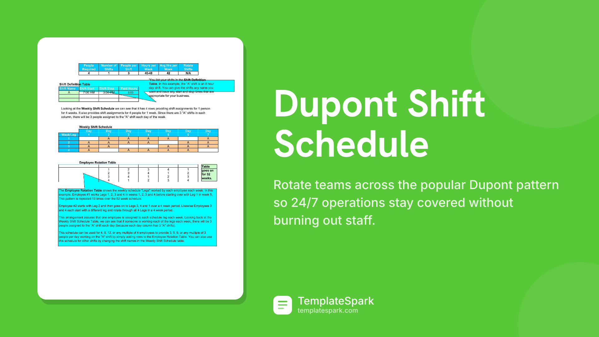 Dupont Shift Schedule