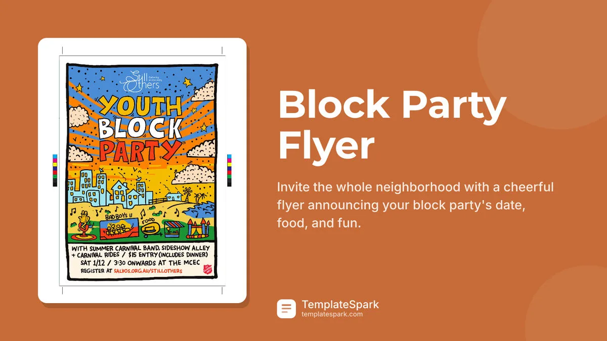 Block Party Flyer Block Party Flyer