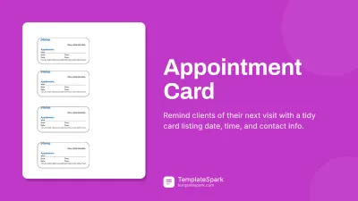 Appointment Card