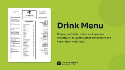 Drink Menu