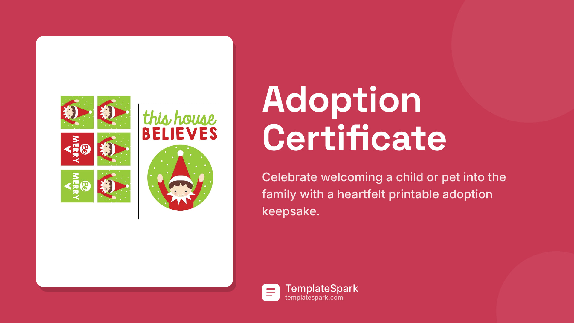 Adoption Certificate