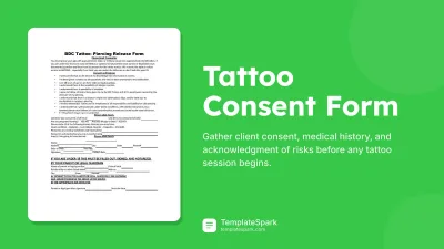 Tattoo Consent Form