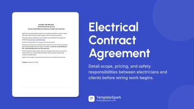 Electrical Contract Agreement