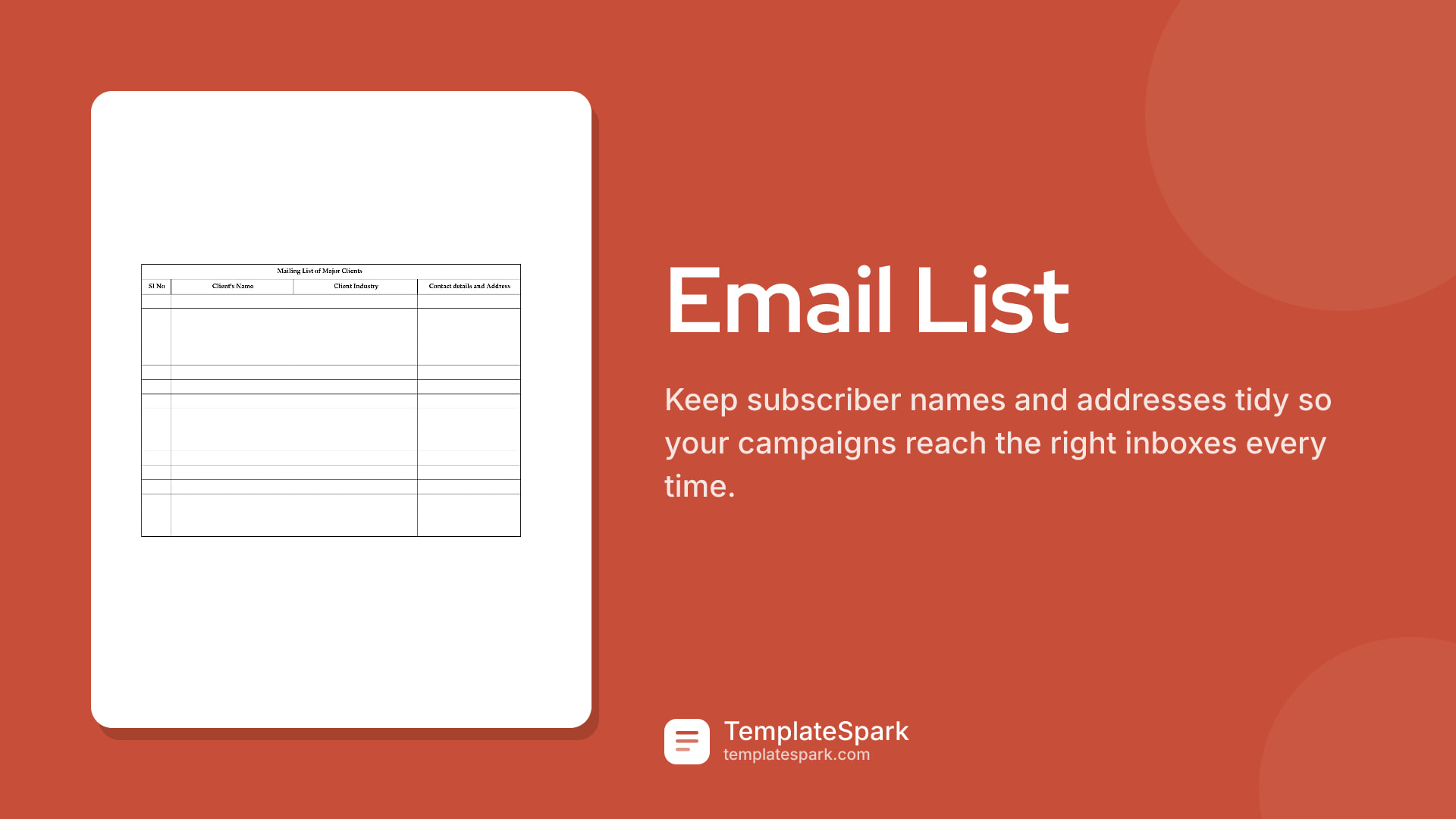 Email List