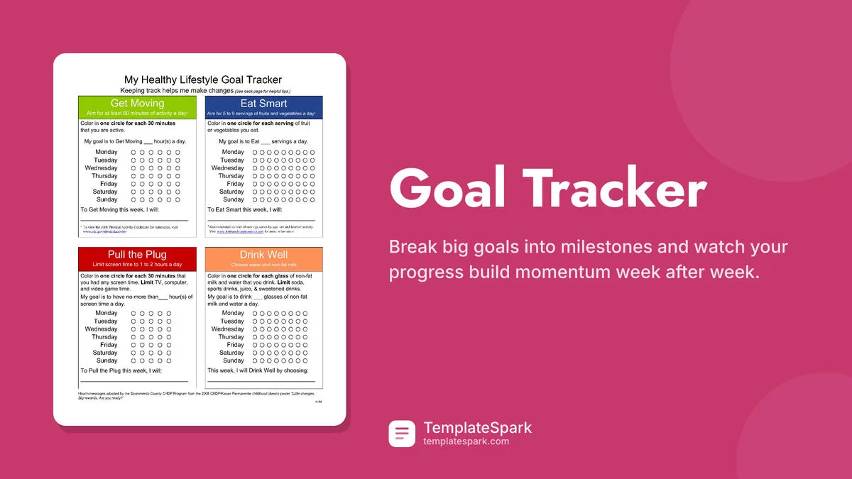 Goal Tracker Goal Tracker