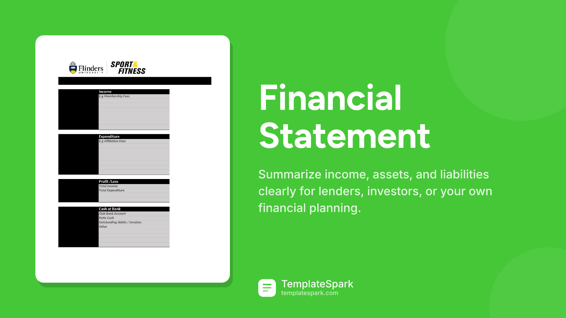 Financial Statement