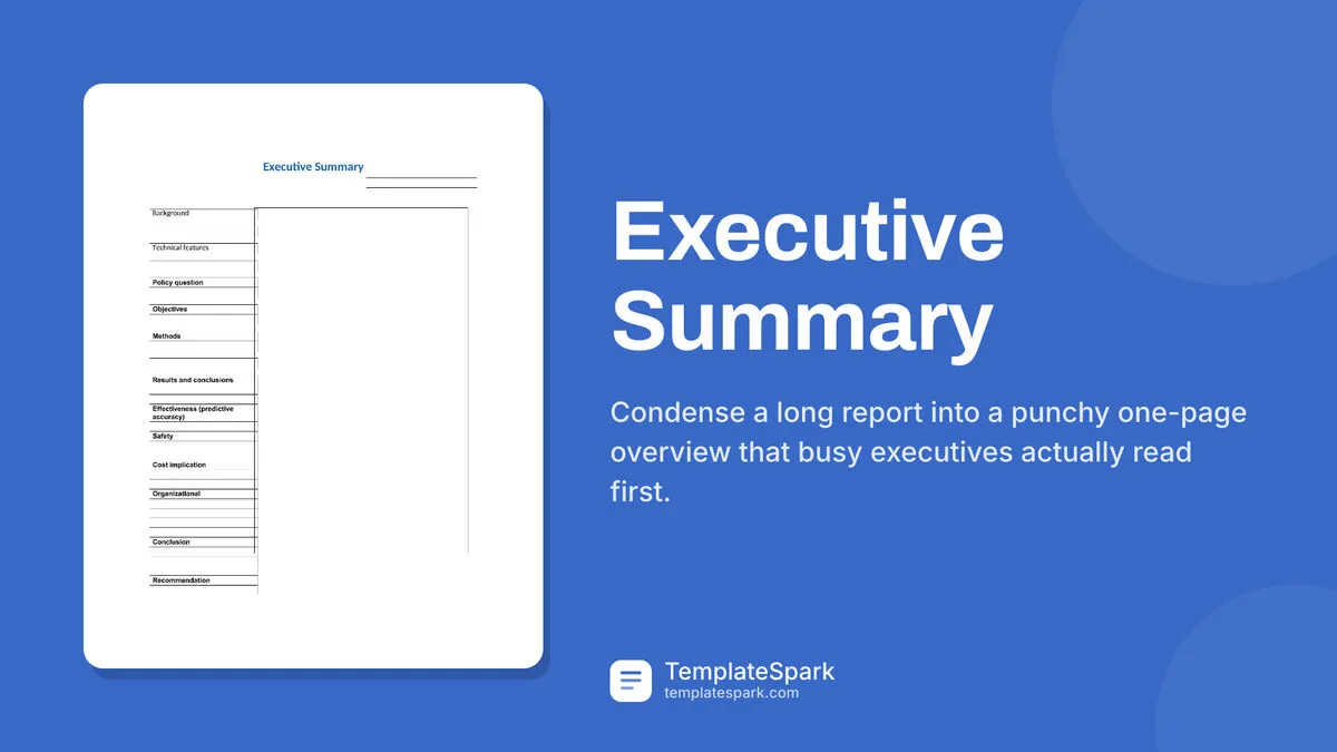 Executive Summary Executive Summary