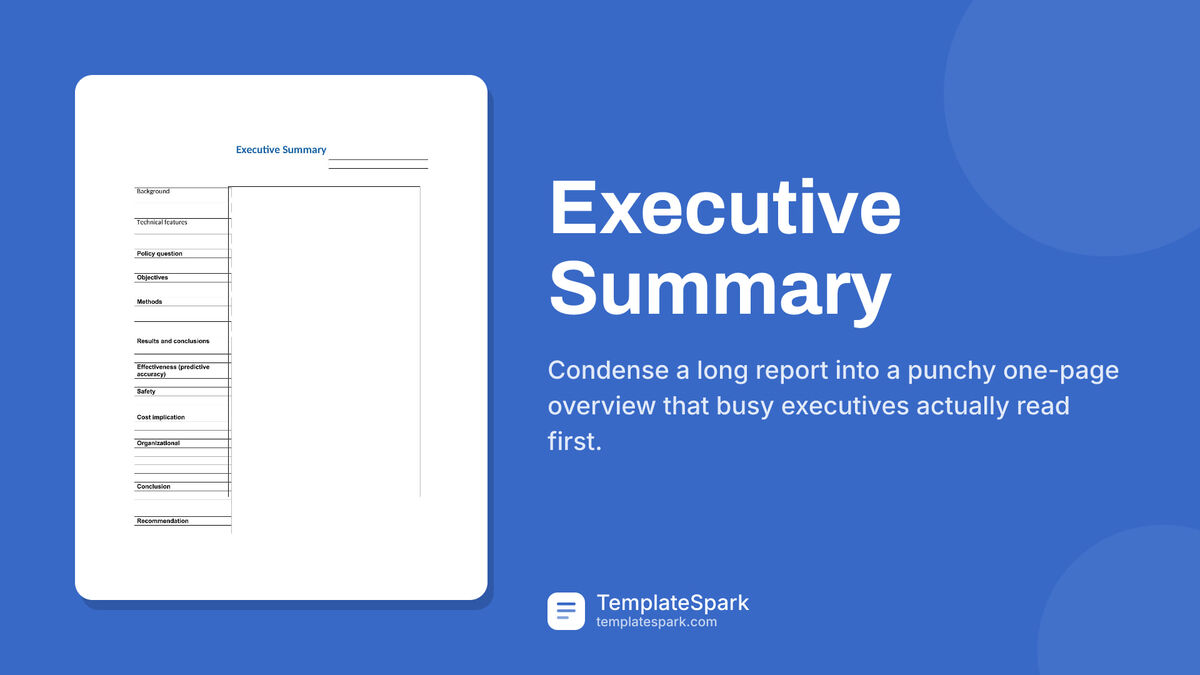 Executive Summary preview