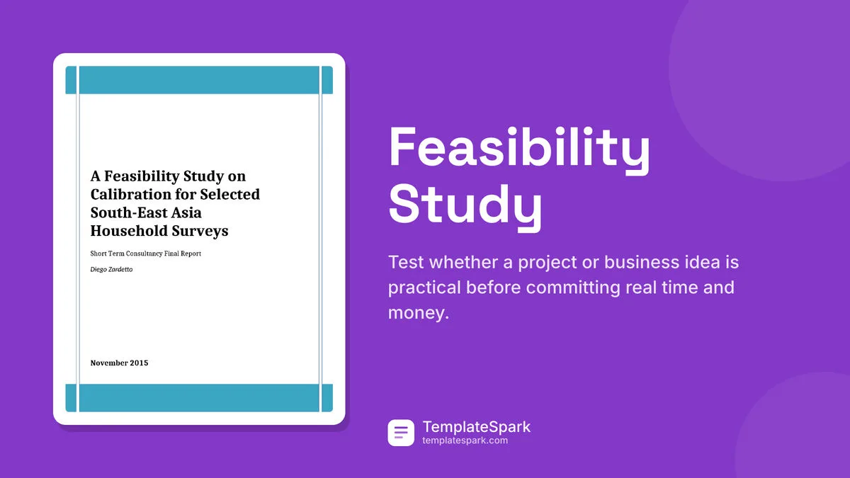 Feasibility Study Feasibility Study