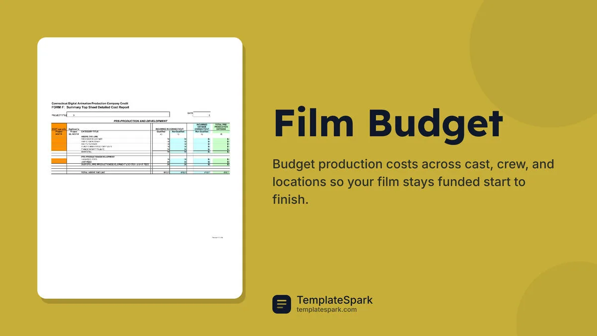Film Budget