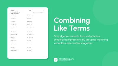 Combining Like Terms