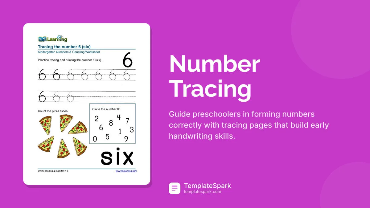 Number Tracing Number Tracing
