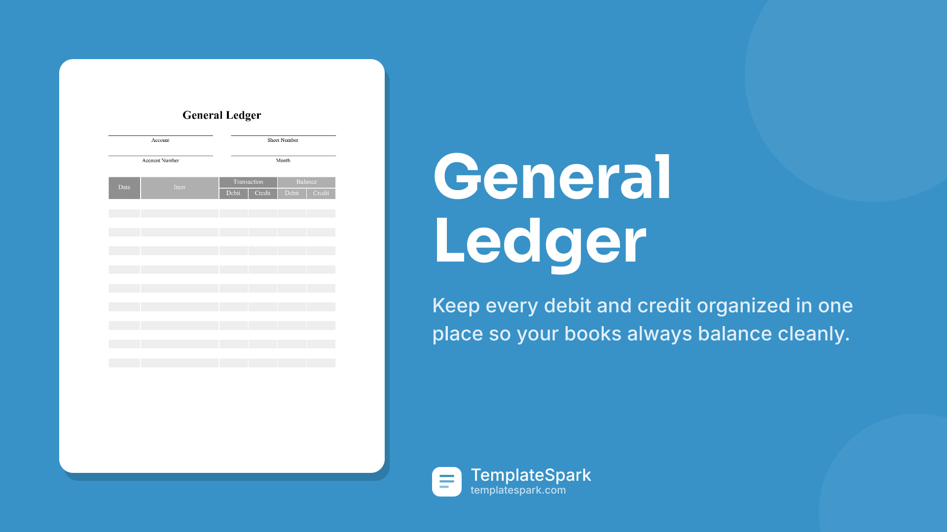 General Ledger