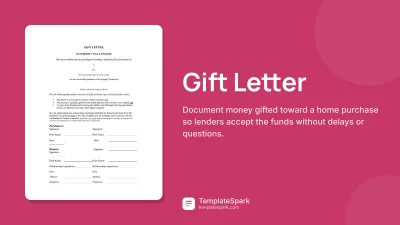 Gift Letter