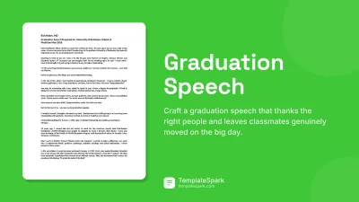 Graduation Speech