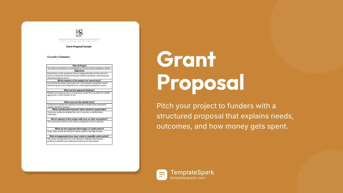 Grant Proposal Grant Proposal