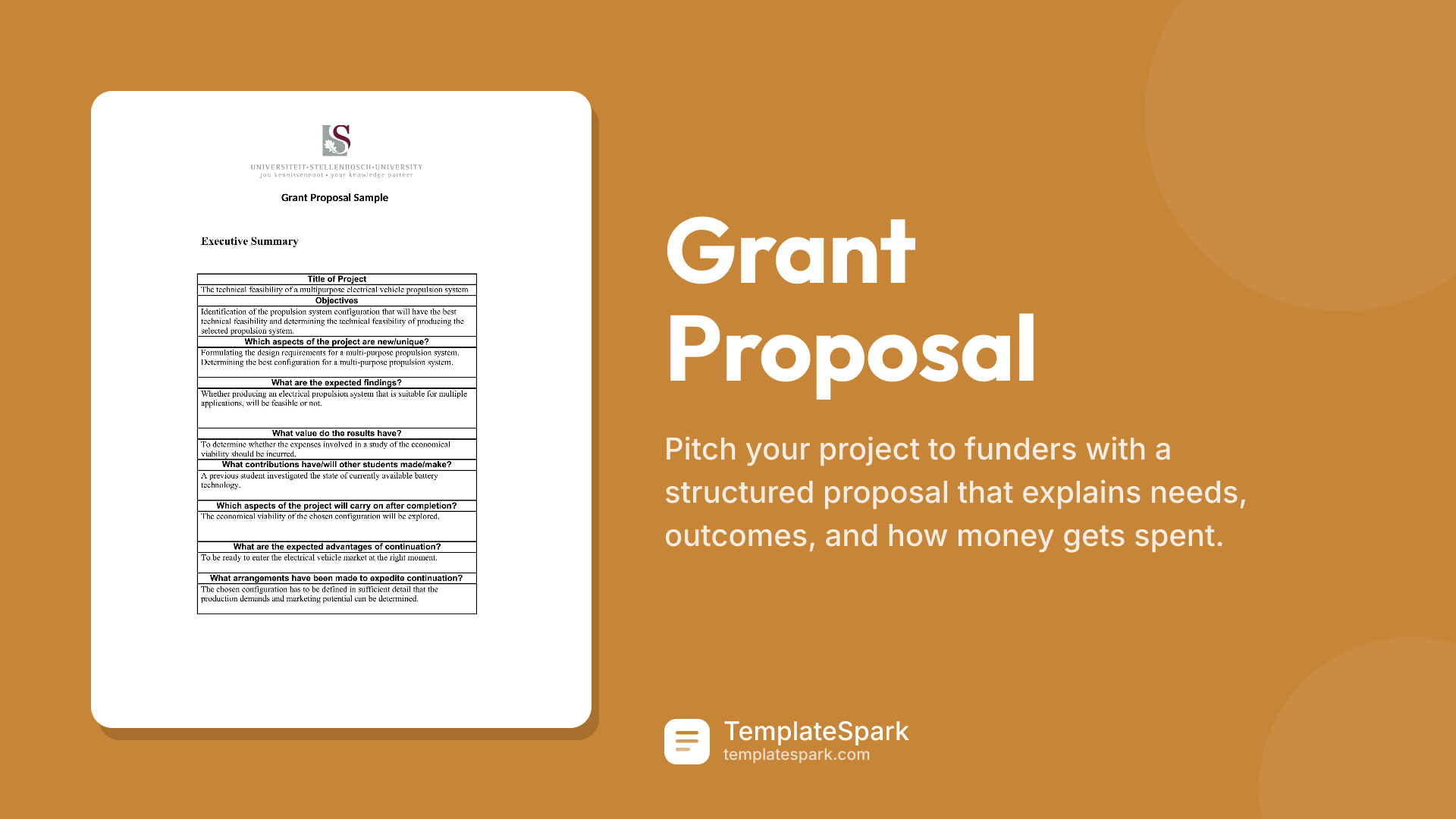 Grant Proposal preview
