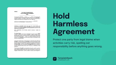Hold Harmless Agreement