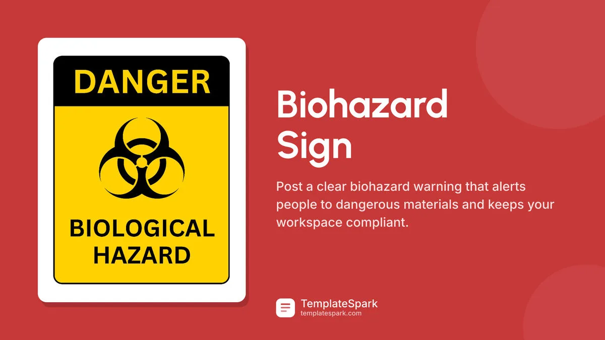 Biohazard Sign Biohazard Sign