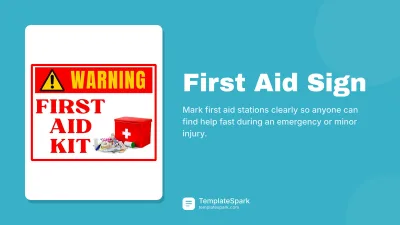 First Aid Sign